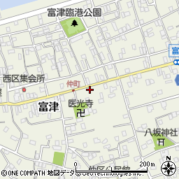 富二電機株式会社　富津営業所周辺の地図