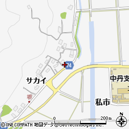 京都府福知山市私市サカイ33周辺の地図