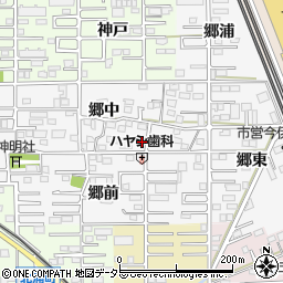 愛知県一宮市今伊勢町新神戸郷中280周辺の地図
