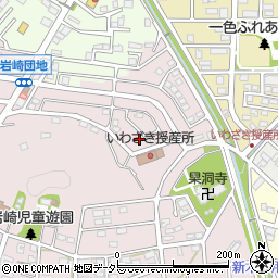 愛知県小牧市岩崎1345-58周辺の地図