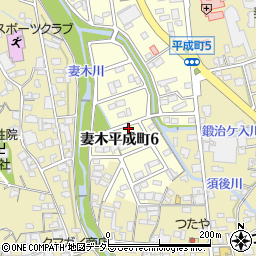 岐阜県土岐市妻木平成町周辺の地図