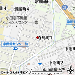 愛知県一宮市寺島町1丁目1-40周辺の地図