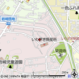 愛知県小牧市岩崎1345-57周辺の地図