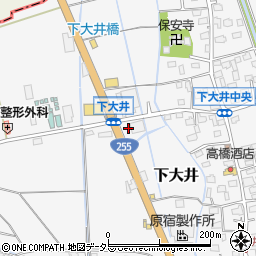 神奈川県小田原市下大井470周辺の地図