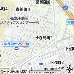 愛知県一宮市寺島町1丁目1-39周辺の地図