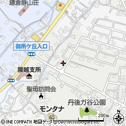 シャルテ鎌倉周辺の地図