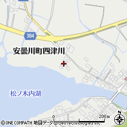 滋賀県高島市安曇川町四津川703周辺の地図