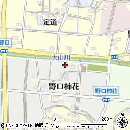 愛知県小牧市野口柿花71周辺の地図