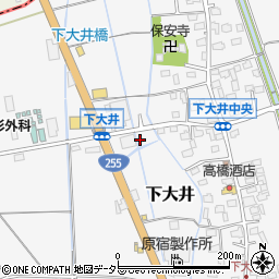 神奈川県小田原市下大井467周辺の地図