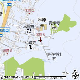 滋賀県米原市米原706周辺の地図