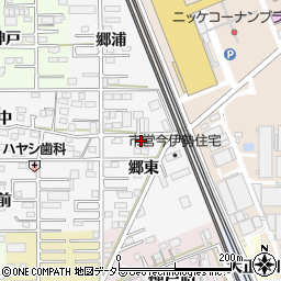 愛知県一宮市今伊勢町新神戸郷東13周辺の地図