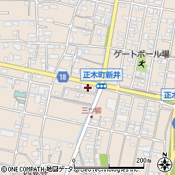 岐阜県羽島市正木町新井1048周辺の地図