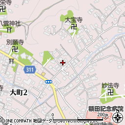 ラウレア鎌倉周辺の地図