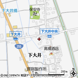 神奈川県小田原市下大井231周辺の地図