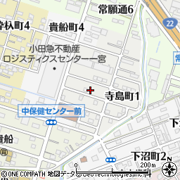 愛知県一宮市寺島町1丁目1-36周辺の地図