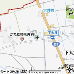 神奈川県小田原市下大井580-1周辺の地図