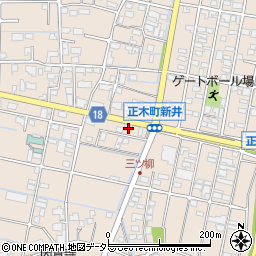 岐阜県羽島市正木町新井1047周辺の地図