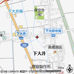 神奈川県小田原市下大井228周辺の地図
