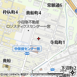 愛知県一宮市寺島町1丁目1-33周辺の地図