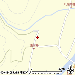 滋賀県高島市朽木村井765周辺の地図