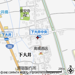 神奈川県小田原市下大井233周辺の地図