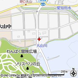 愛知県小牧市大山96周辺の地図