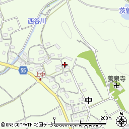 京都府福知山市中349周辺の地図