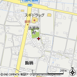 岐阜県羽島市竹鼻町飯柄246周辺の地図