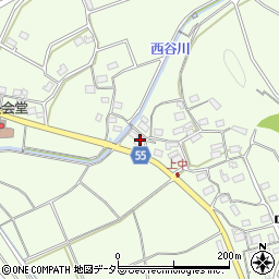 京都府福知山市中319周辺の地図
