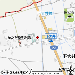 神奈川県小田原市下大井579周辺の地図