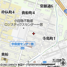 愛知県一宮市寺島町1丁目1-21周辺の地図