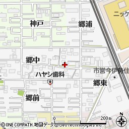 愛知県一宮市今伊勢町新神戸郷中291-1周辺の地図