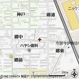 愛知県一宮市今伊勢町新神戸郷中291周辺の地図