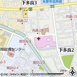 滋賀県立文化産業交流会館　イベントホール周辺の地図