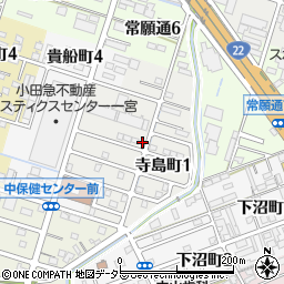 愛知県一宮市寺島町1丁目1-16周辺の地図