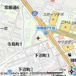 本田旗店周辺の地図