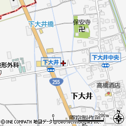 神奈川県小田原市下大井469周辺の地図