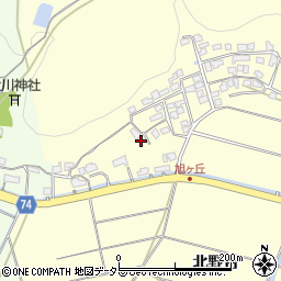 京都府綾部市位田町岼周辺の地図