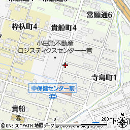 愛知県一宮市寺島町1丁目1-17周辺の地図
