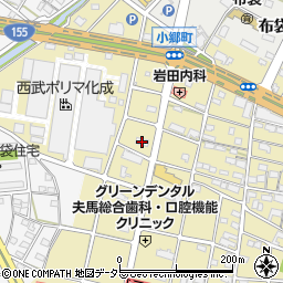 しな喜江南南店周辺の地図