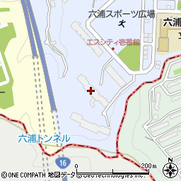 エステ・シティ湘南六浦管理室周辺の地図