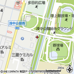 岐阜県ＪＡビジネスサポート株式会社　大垣ふれあいプラザ周辺の地図