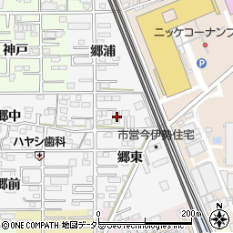 愛知県一宮市今伊勢町新神戸郷東7周辺の地図