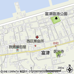 千葉県富津市富津1884周辺の地図