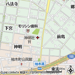 愛知県一宮市西大海道郷前61周辺の地図