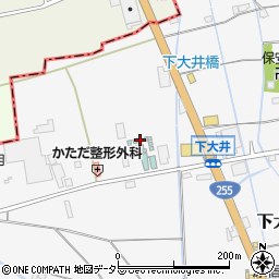 神奈川県小田原市下大井577周辺の地図