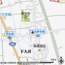 神奈川県小田原市下大井217-1周辺の地図