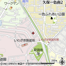 愛知県小牧市岩崎1345-108周辺の地図