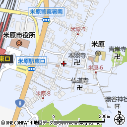 滋賀県米原市米原558周辺の地図