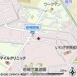 愛知県小牧市岩崎1432-38周辺の地図